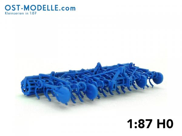 Fortschritt Feingrubber B231 Arbeitsstellung blau